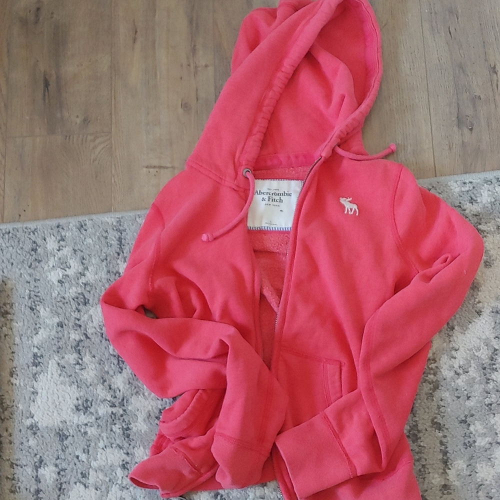 Pink hoddie